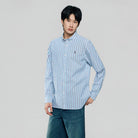 Men's Lion Oxford Slim Long Sleeve Shirt - Image 1