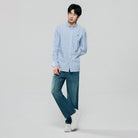 Men's Lion Oxford Slim Long Sleeve Shirt - Image 2