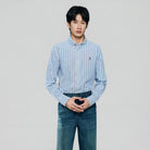 Men's Lion Oxford Slim Long Sleeve Shirt - Image 4
