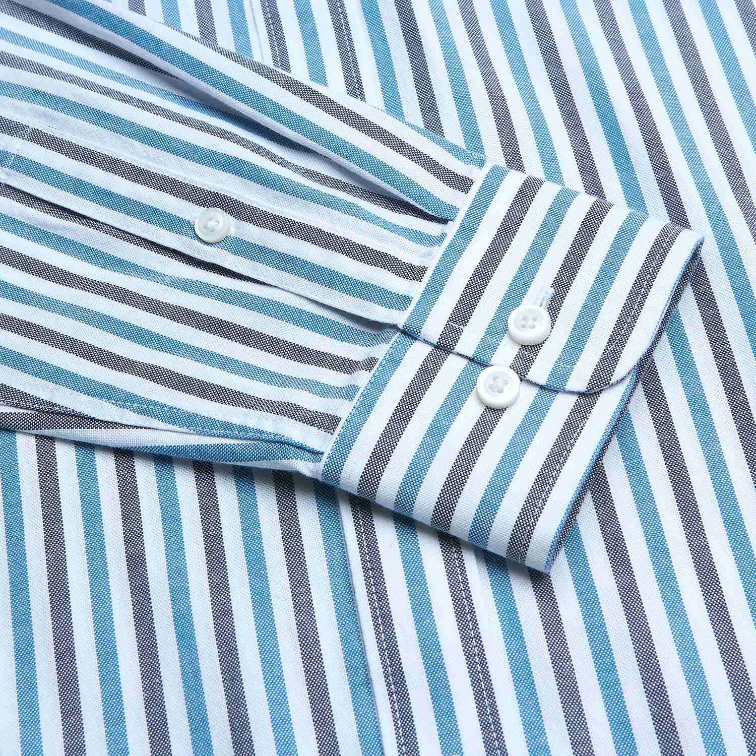 Men's Lion Oxford Slim Long Sleeve Shirt - Image 9