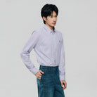 Men's Lion Oxford Slim Long Sleeve Shirt - Image 5
