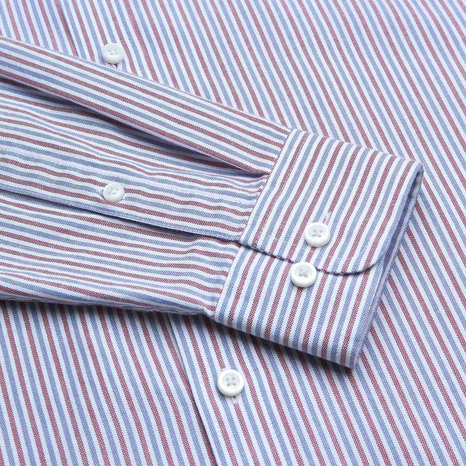 Men's Lion Oxford Slim Long Sleeve Shirt - Image 9
