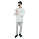 Men's Lion Oxford Slim Long Sleeve Shirt - Image 2