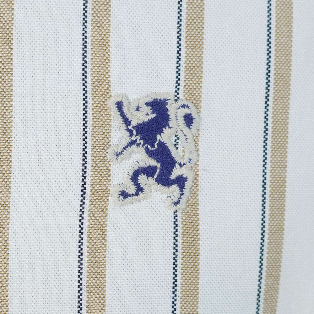 Men's Lion Oxford Slim Long Sleeve Shirt - Image 4