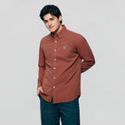 Men's Lion Oxford Slim Long Sleeve Shirt - Image 4