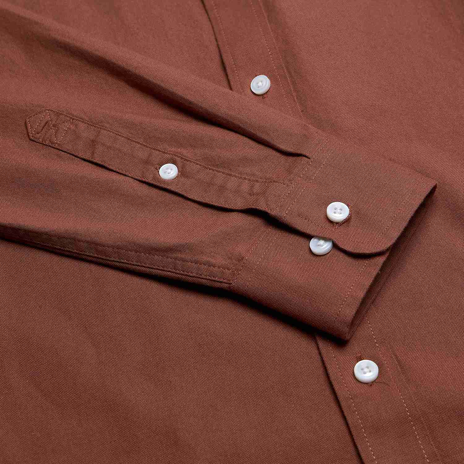 Men's Lion Oxford Slim Long Sleeve Shirt - Image 9
