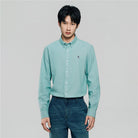 Men's Lion Oxford Slim Long Sleeve Shirt - Image 1