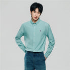 Men's Lion Oxford Slim Long Sleeve Shirt - Image 4