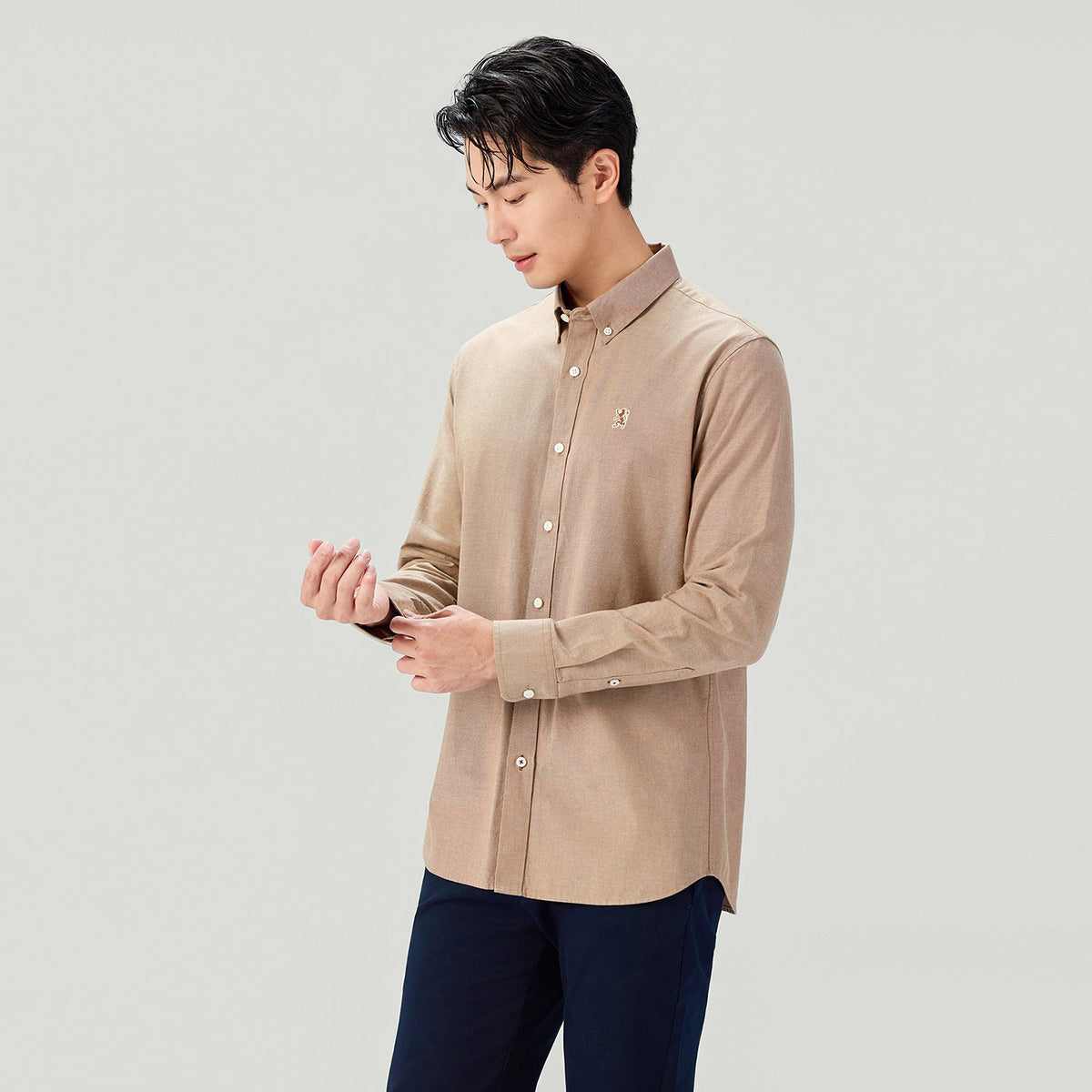 Men's Oxford Slim Fit Shirt - Image 2