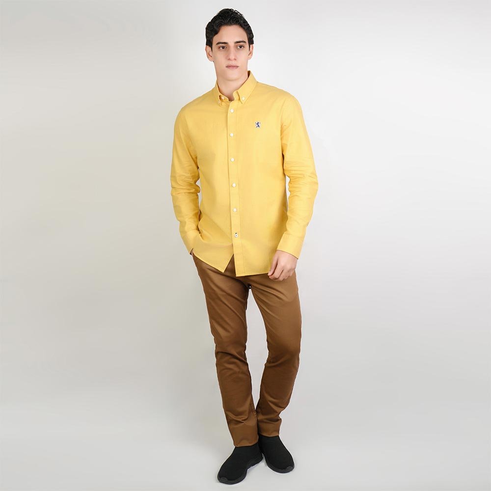 Men's Oxford Slim Fit Shirt - Image 2