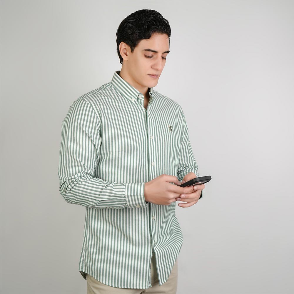 Men's Oxford Slim Fit Shirt - Image 1