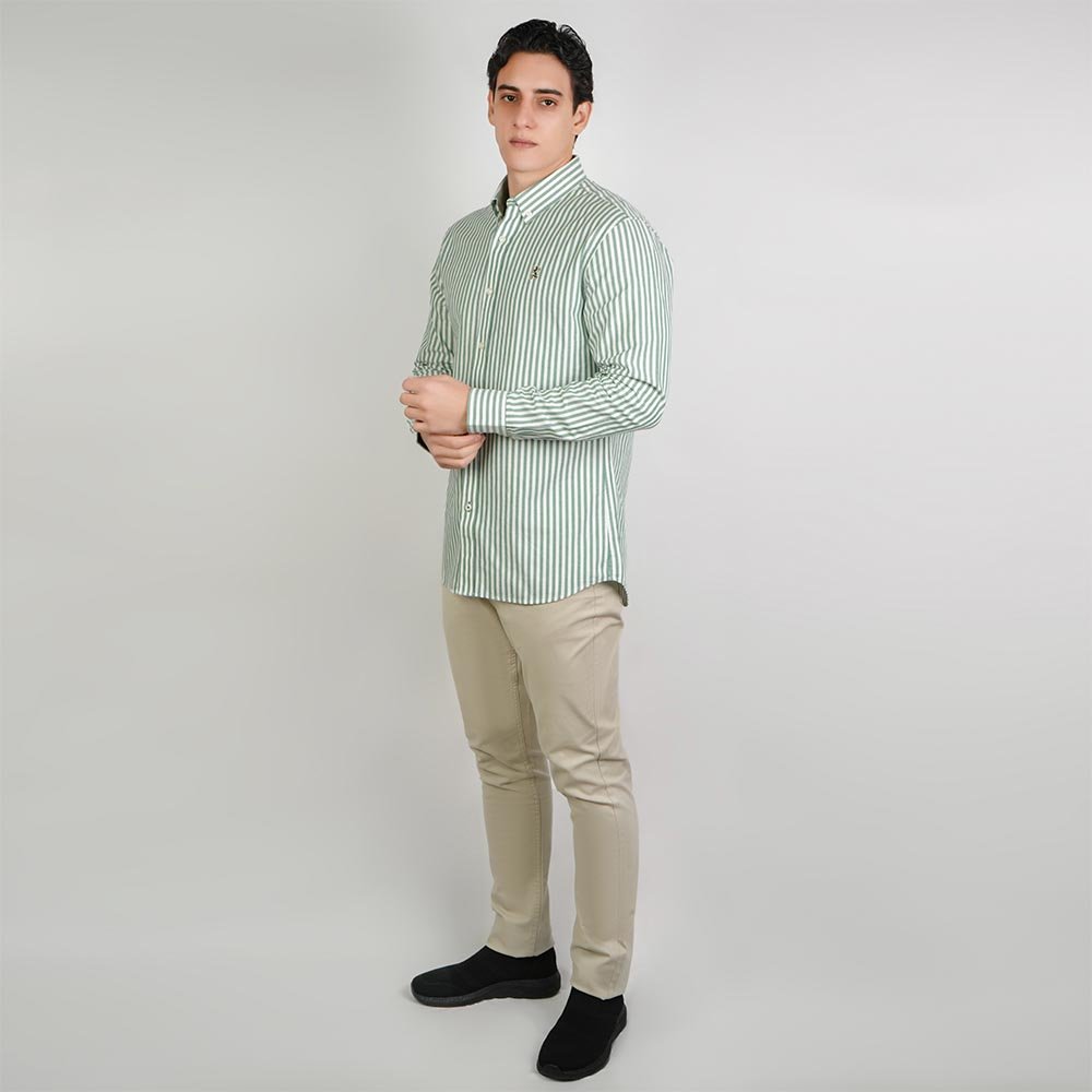 Men's Oxford Slim Fit Shirt - Image 2