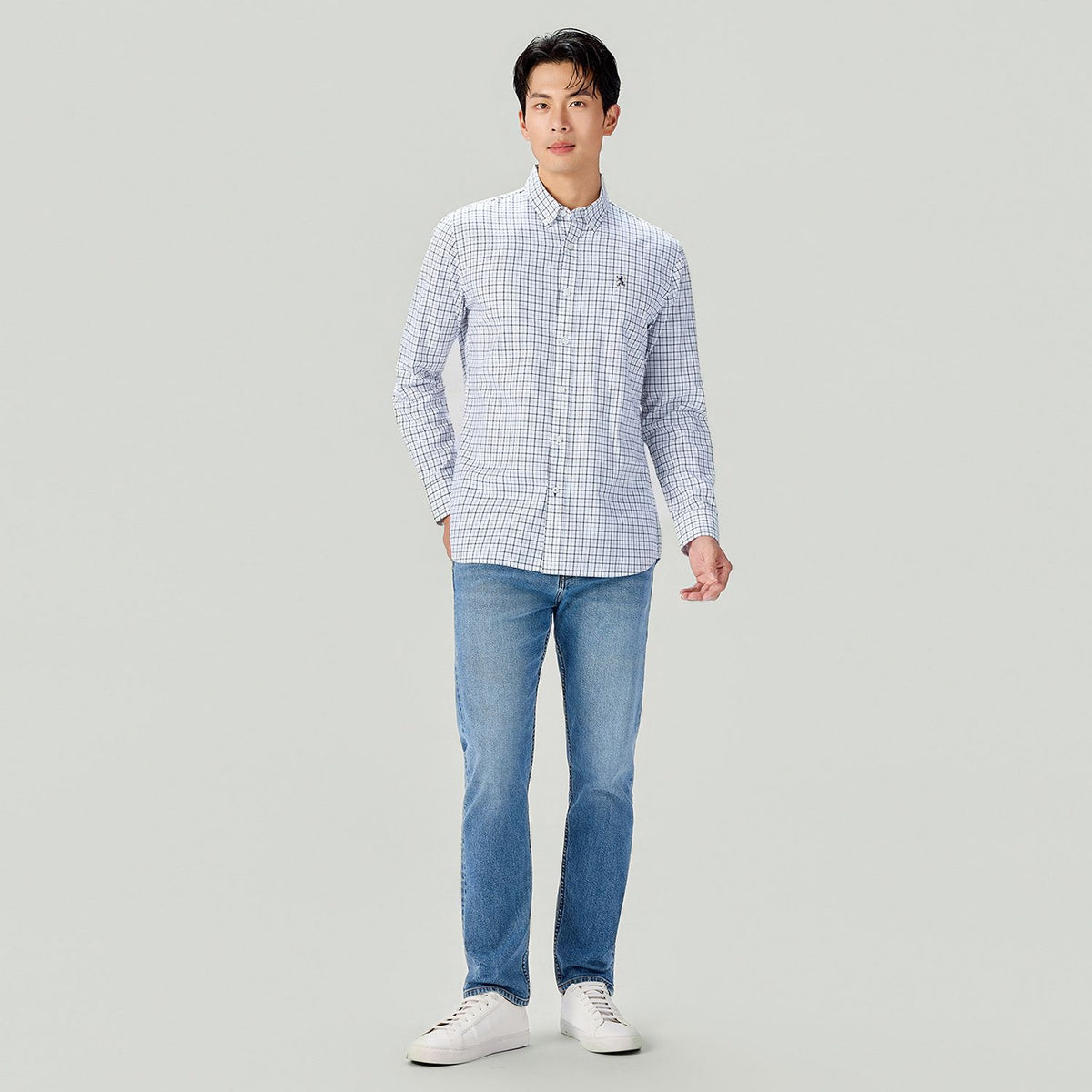 Men's Oxford Slim Fit Shirt - Image 1
