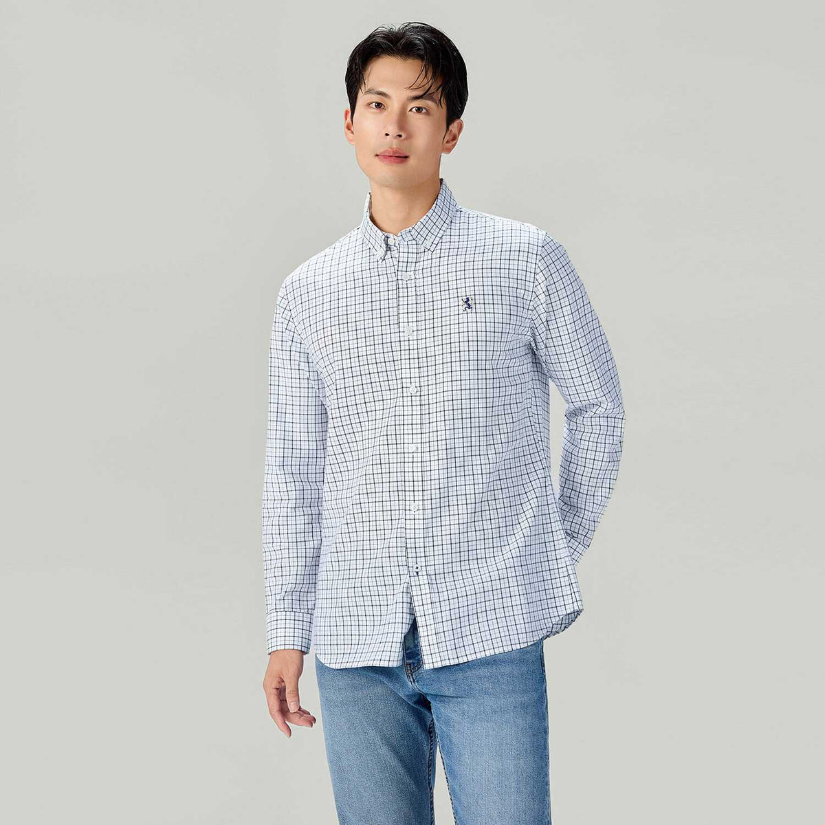 Men's Oxford Slim Fit Shirt - Image 3