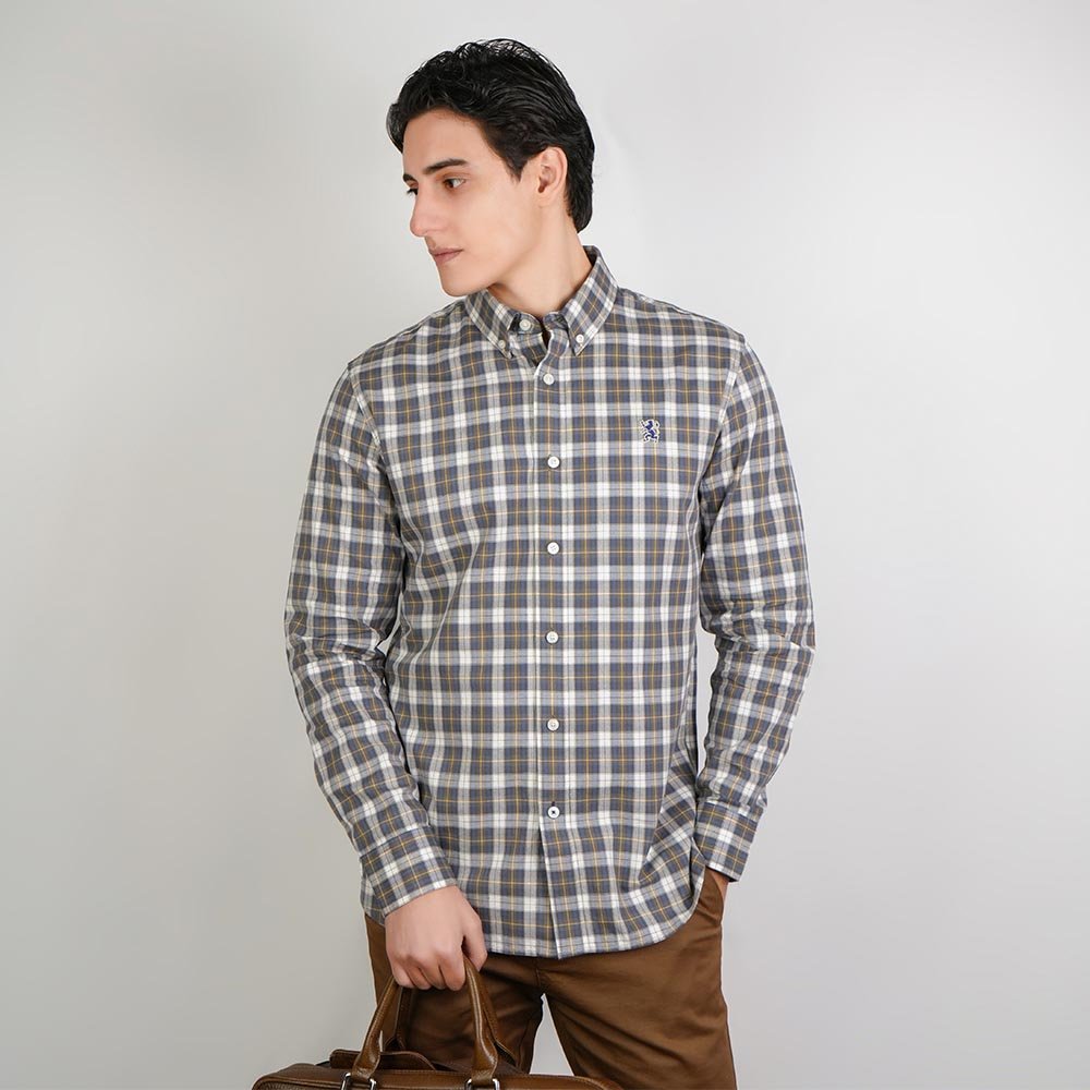 Men's Oxford Slim Fit Shirt - Image 1