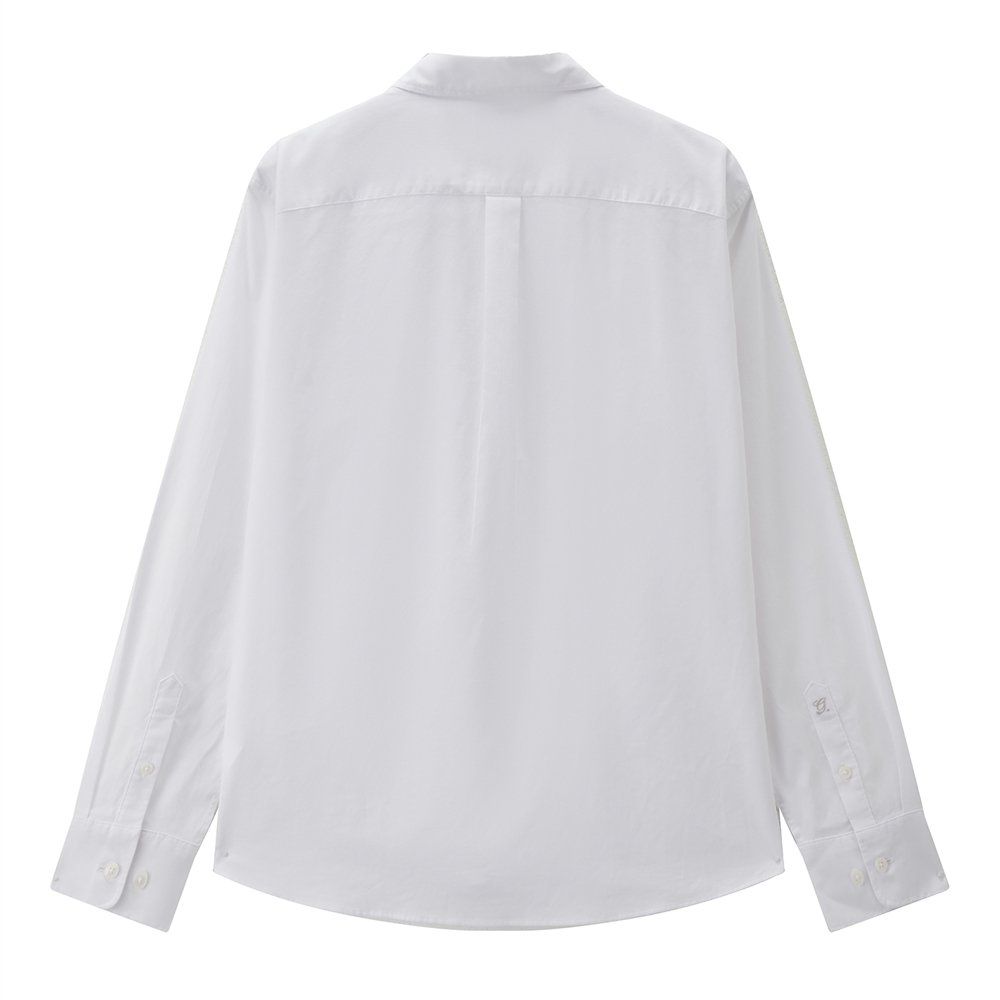 Men's Slim Fit Front Garment Washed Shirt - Image 4