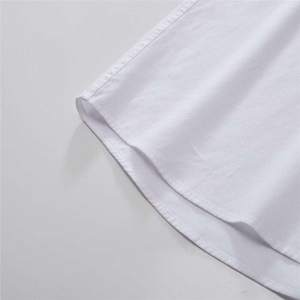 Men's Slim Fit Front Garment Washed Shirt - Image 8