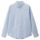 Men's Slim Fit Front Garment Washed Shirt - Image 3