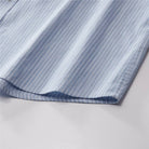 Men's Slim Fit Front Garment Washed Shirt - Image 7