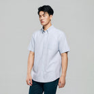 Men's Wrinkle Free Oxford Short Sleeve Shirt - Image 3