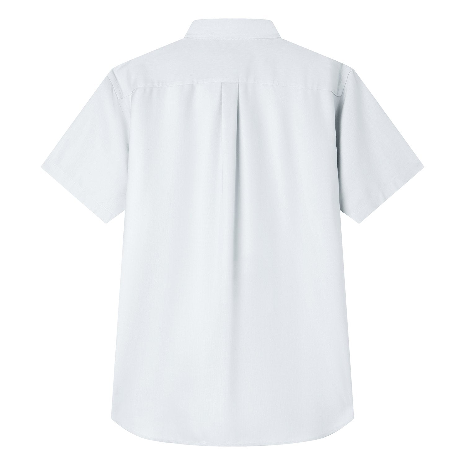 Men's Wrinkle Free Oxford Short Sleeve Shirt - Image 7