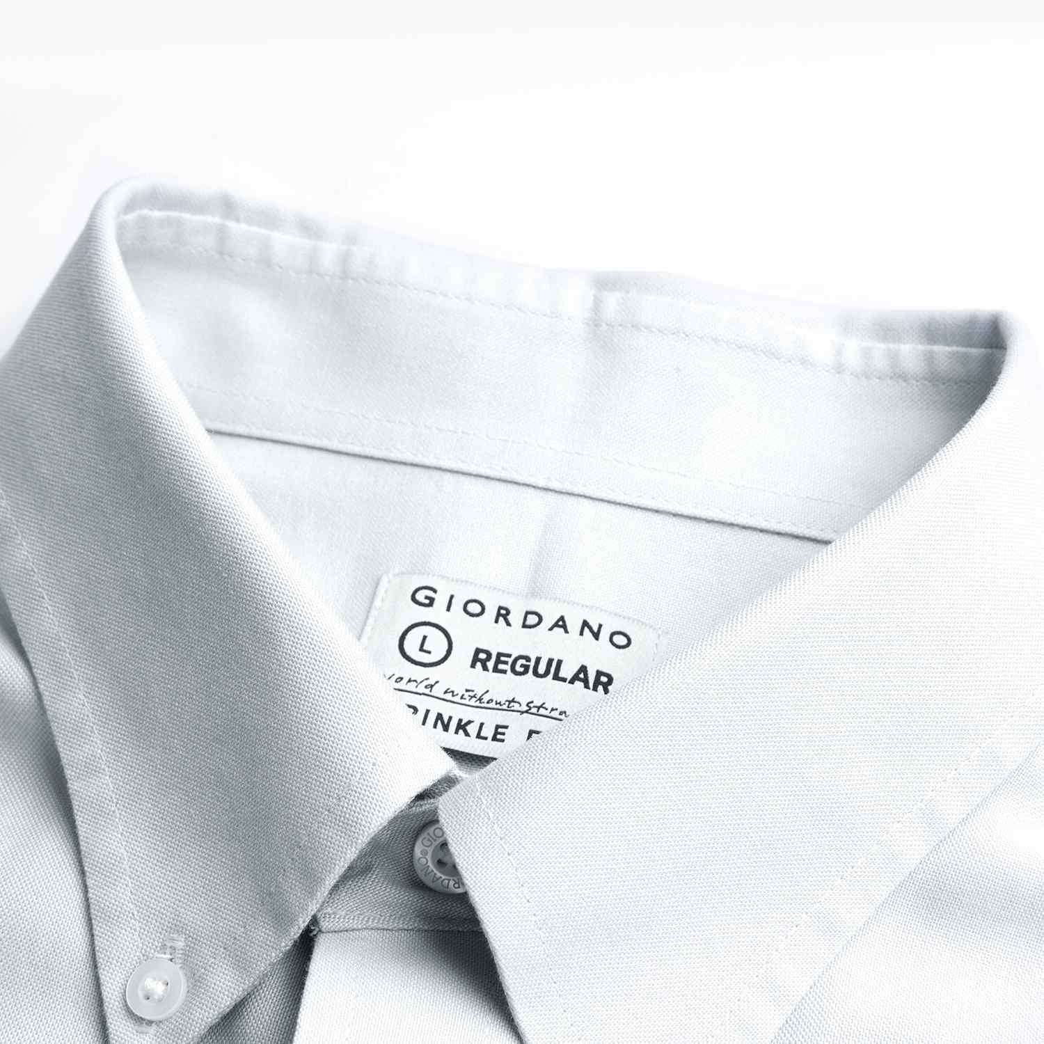 Men's Wrinkle Free Oxford Short Sleeve Shirt - Image 8