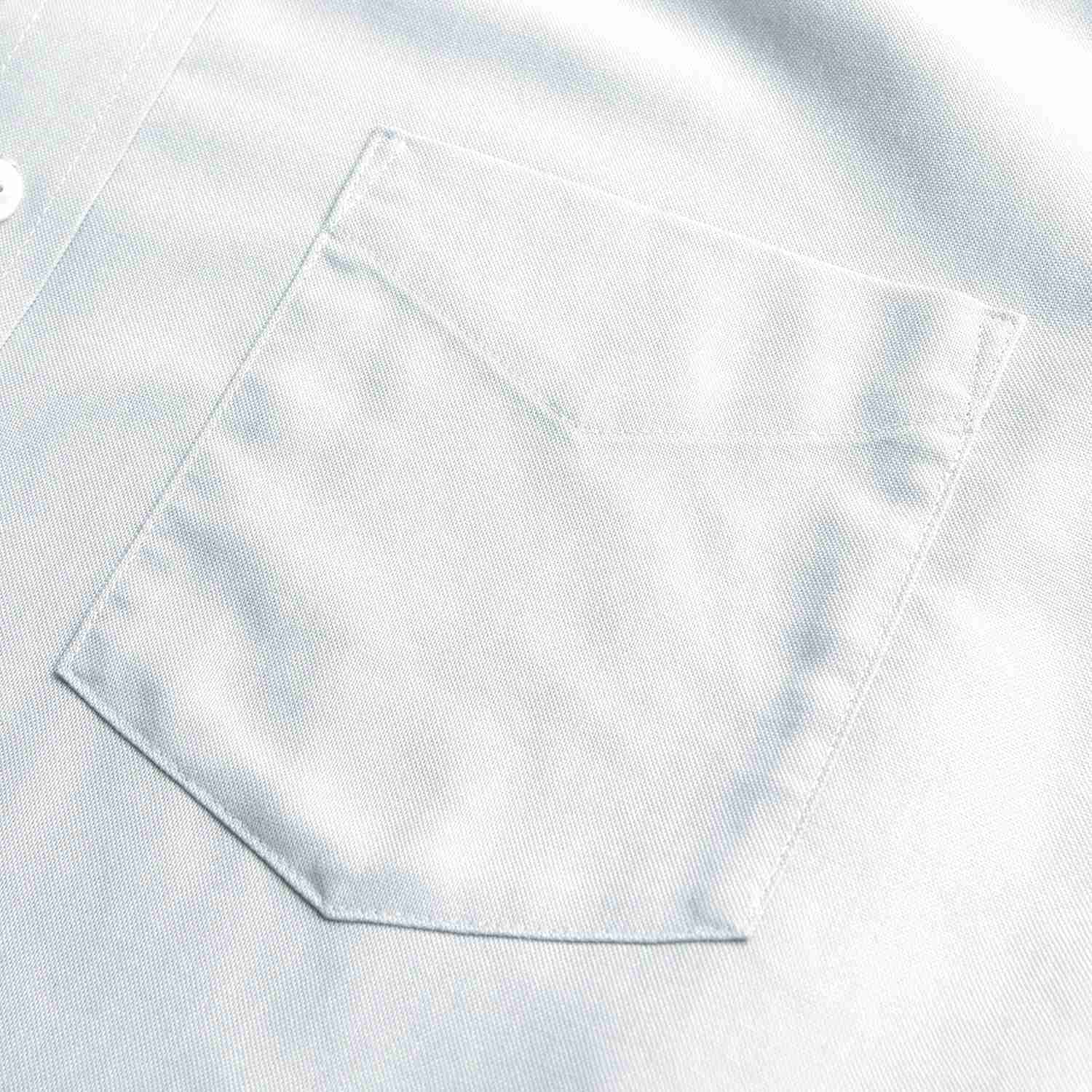 Men's Wrinkle Free Oxford Short Sleeve Shirt - Image 9