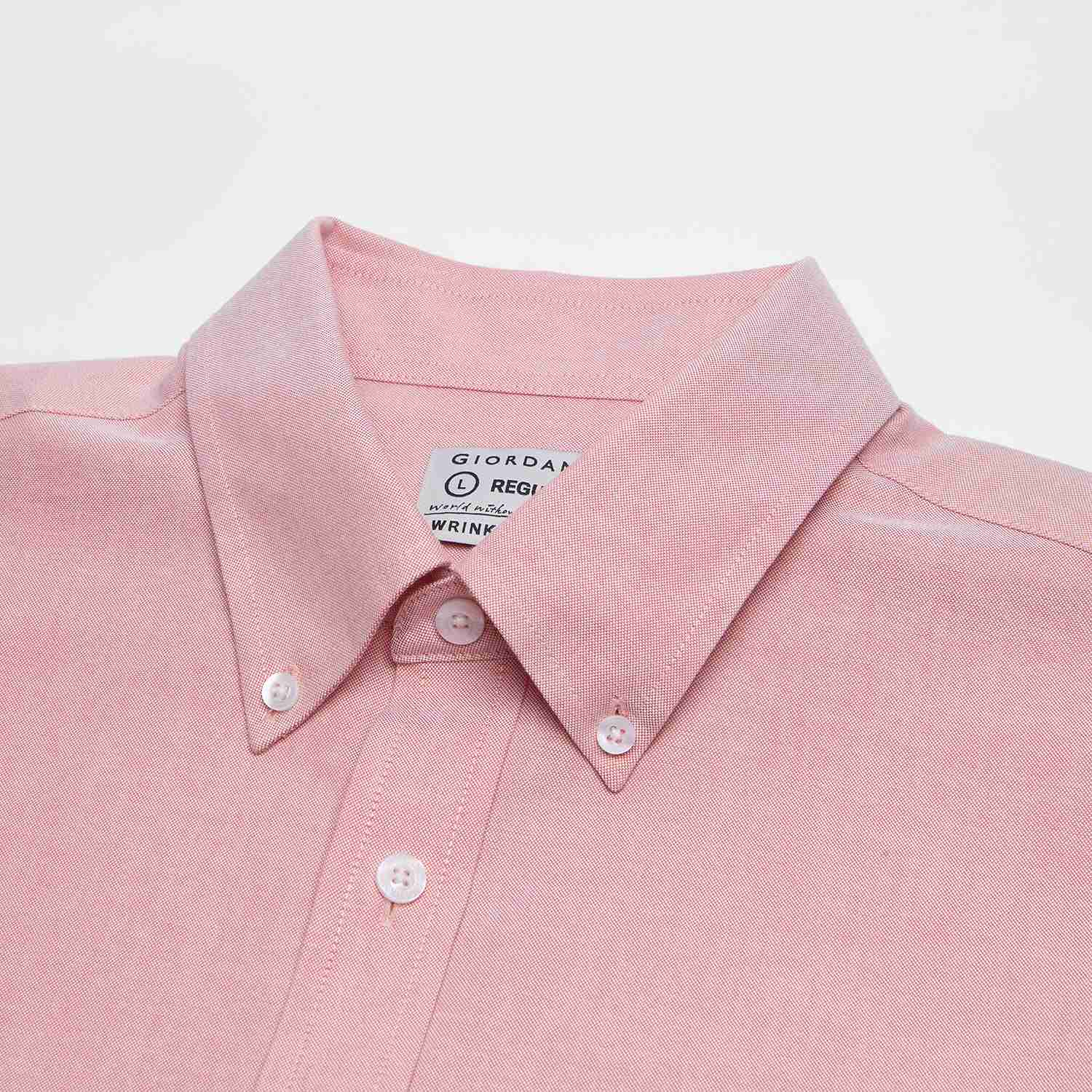 Men's Wrinkle Free Oxford Short Sleeve Shirt - Image 8