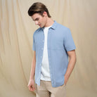 Men's Half Sleeve Linen Shirt - Image 2