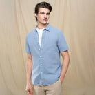 Men's Half Sleeve Linen Shirt - Image 5