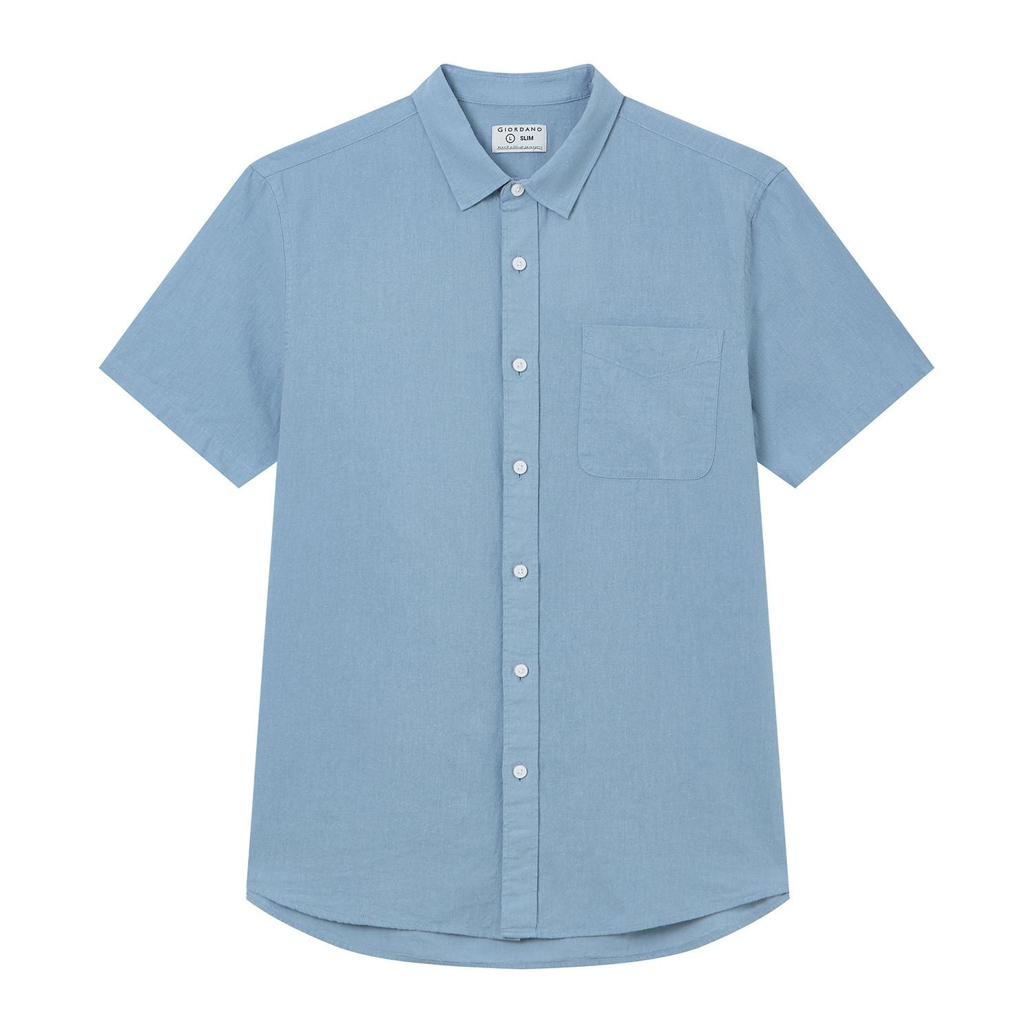 Men's Half Sleeve Linen Shirt - Image 6