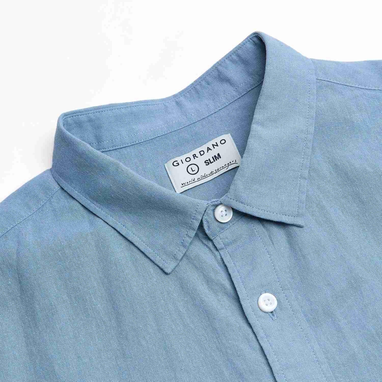 Men's Half Sleeve Linen Shirt - Image 8