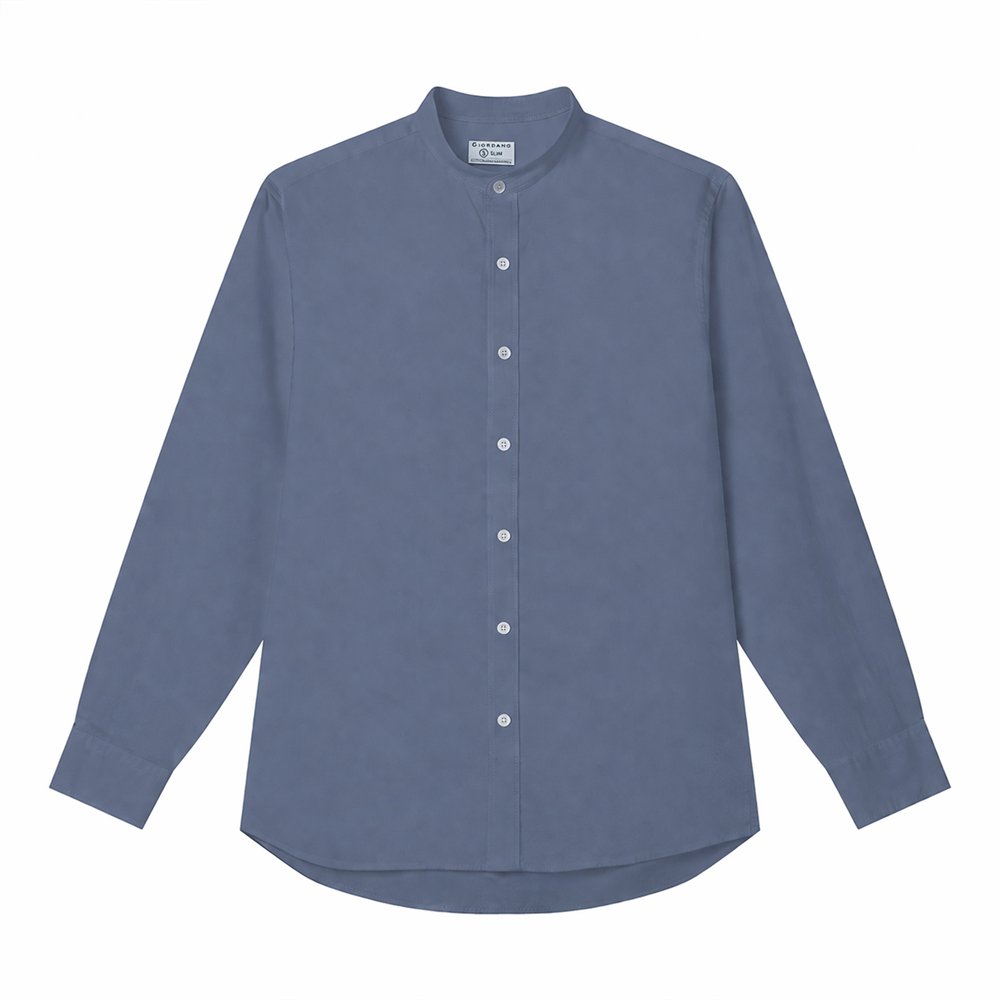 Men's Linen Cotton Poplin Shirt - Image 1