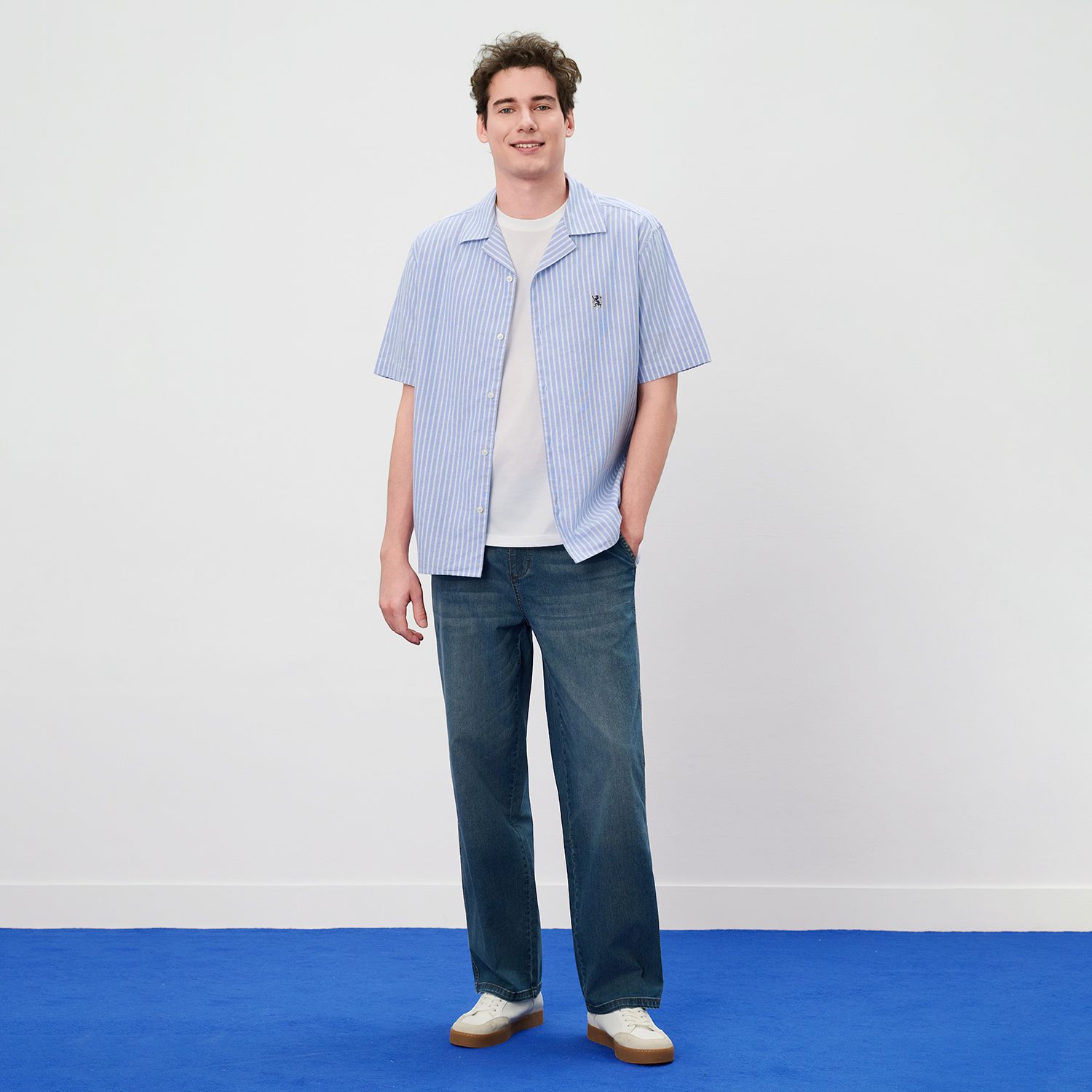 Men's Half Sleeve Oxford Shirt - Image 2