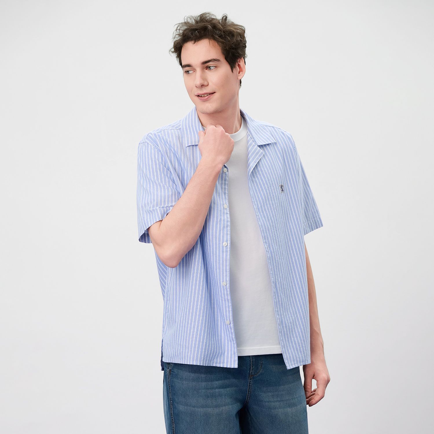 Men's Half Sleeve Oxford Shirt - Image 3