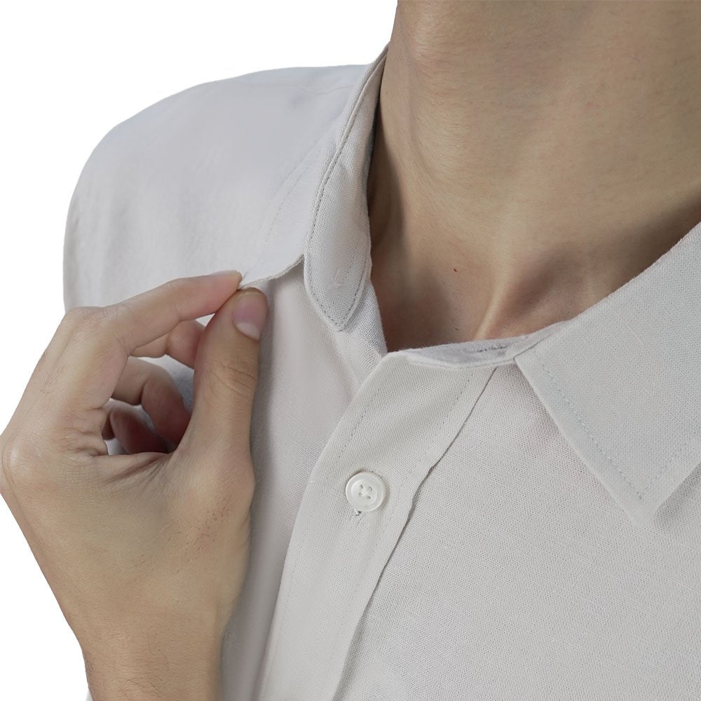 Men's Linen Cotton Shirt - Image 3