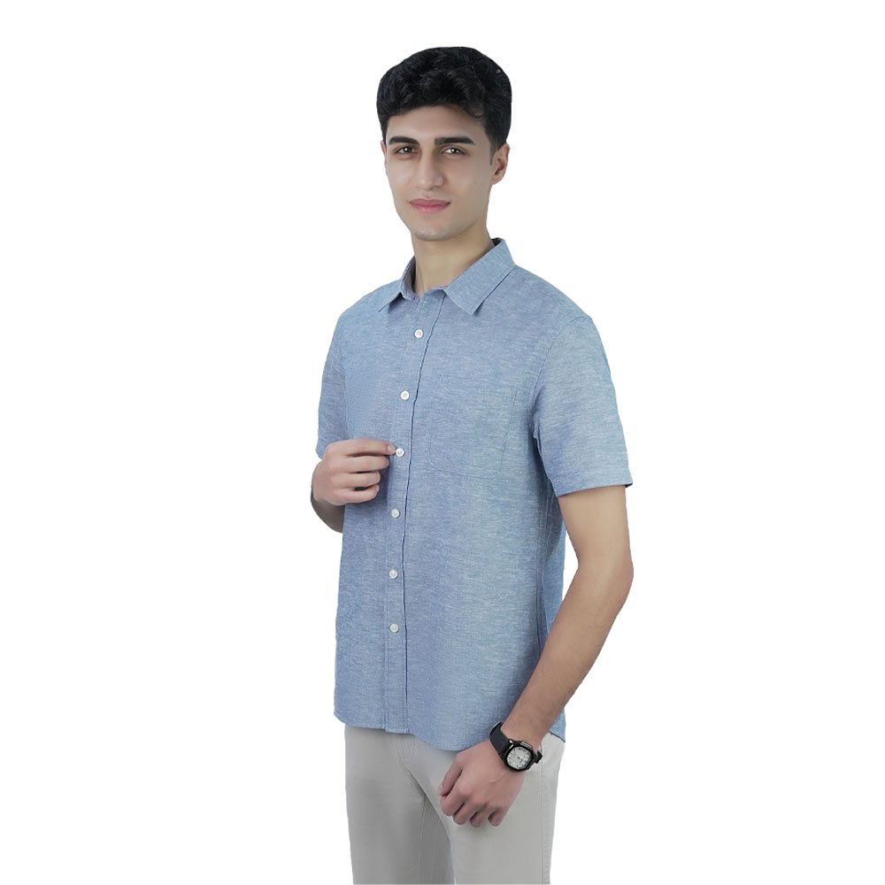 Men's Linen Cotton Shirt - Image 1