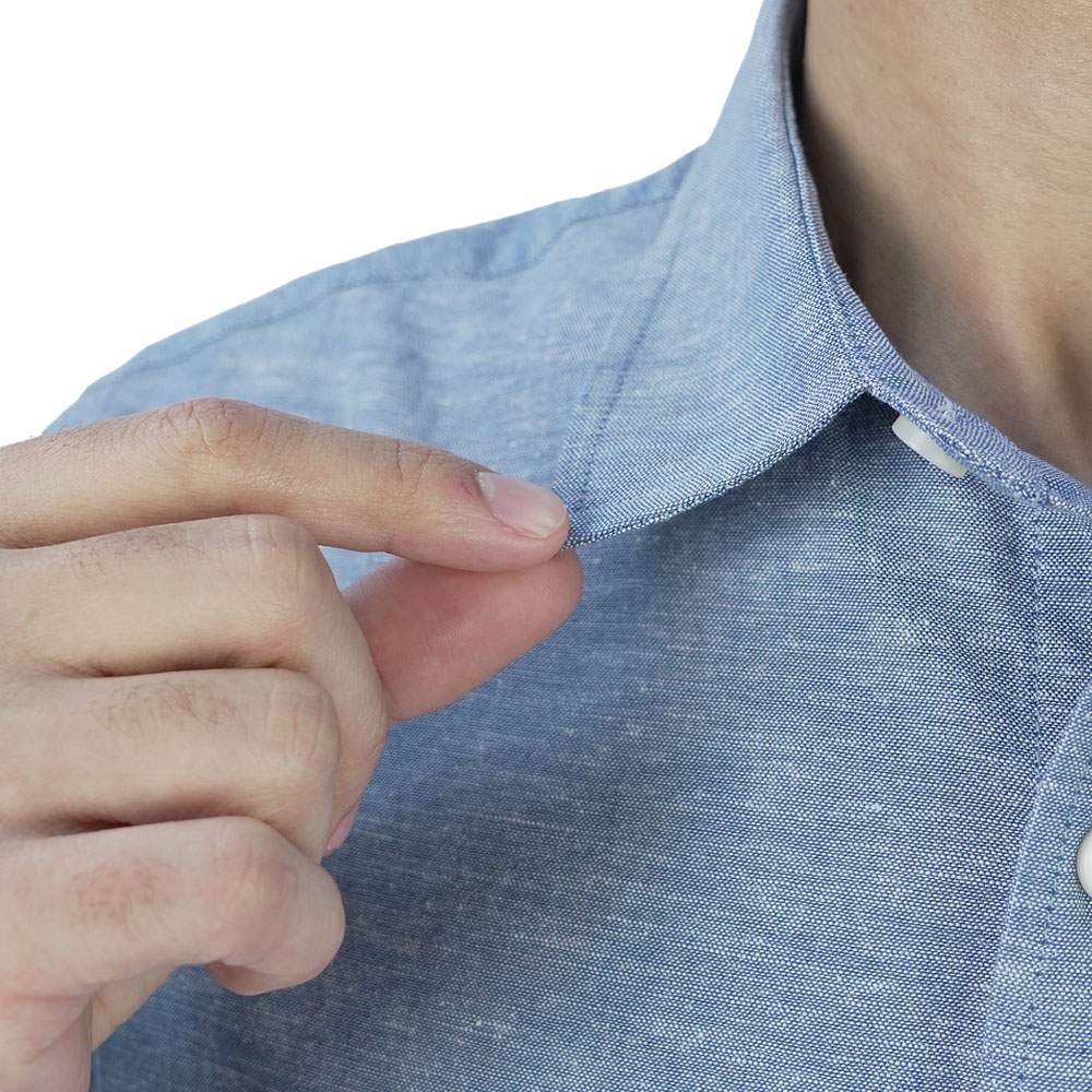Men's Linen Cotton Shirt - Image 3