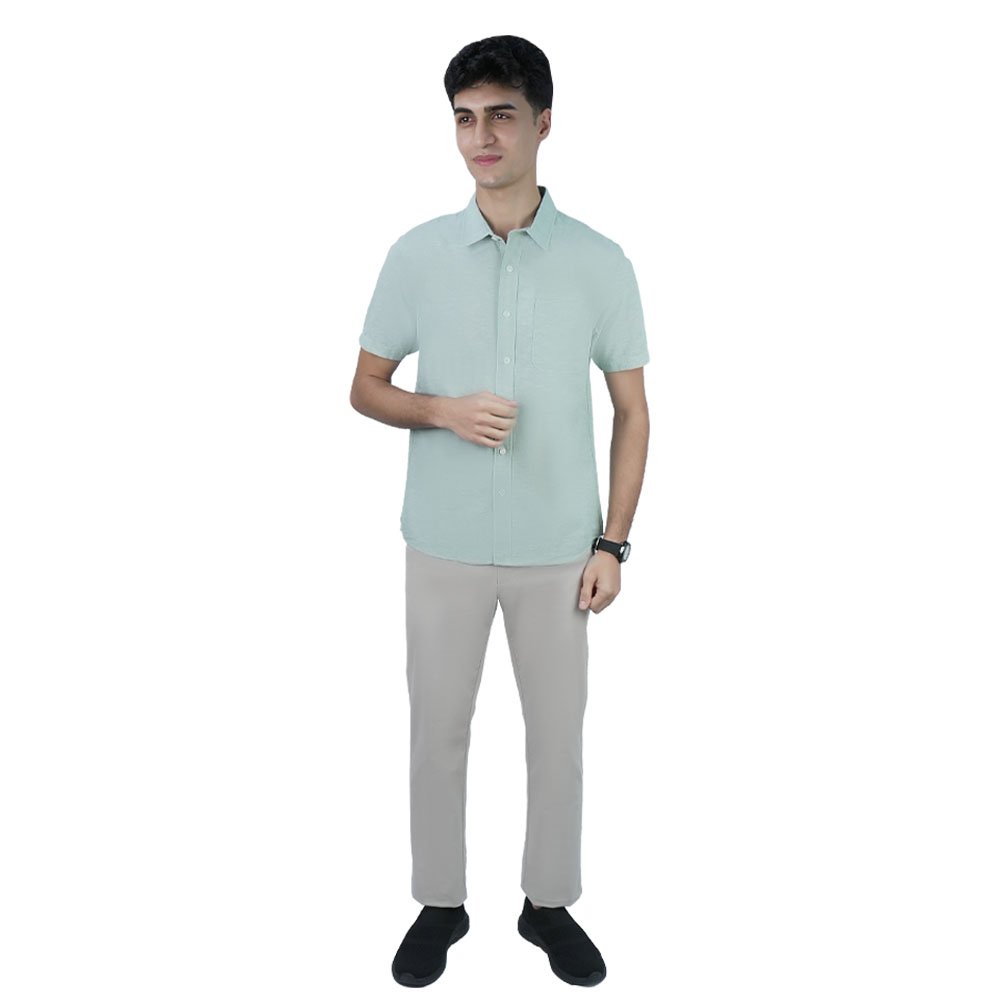 Men's Linen Cotton Shirt - Image 2
