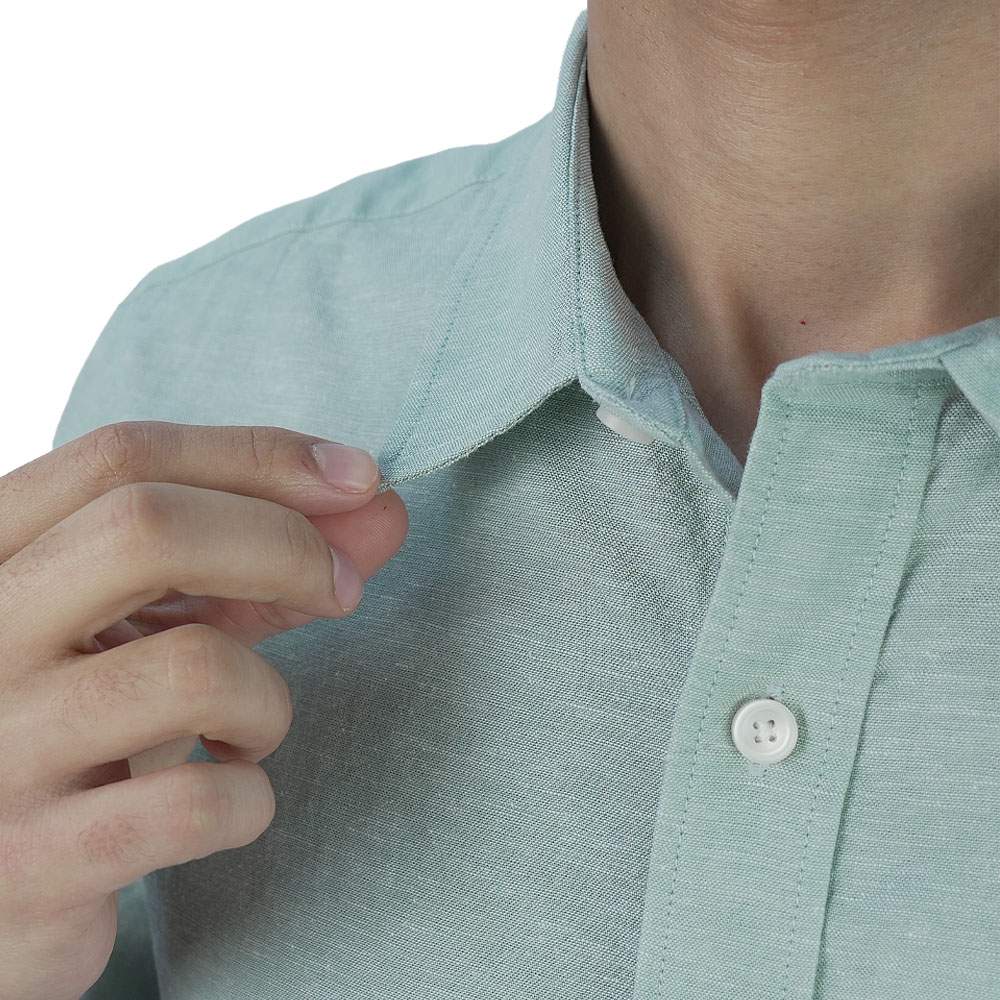 Men's Linen Cotton Shirt - Image 3