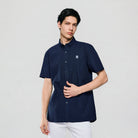 Men's Lion Oxford Slim Short Sleeve Shirt - Image 2