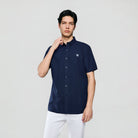 Men's Lion Oxford Slim Short Sleeve Shirt - Image 3