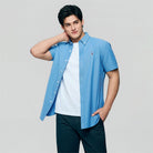 Men's Lion Oxford Slim Short Sleeve Shirt - Image 3