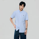 Men's Lion Oxford Slim Short Sleeve Shirt - Image 3