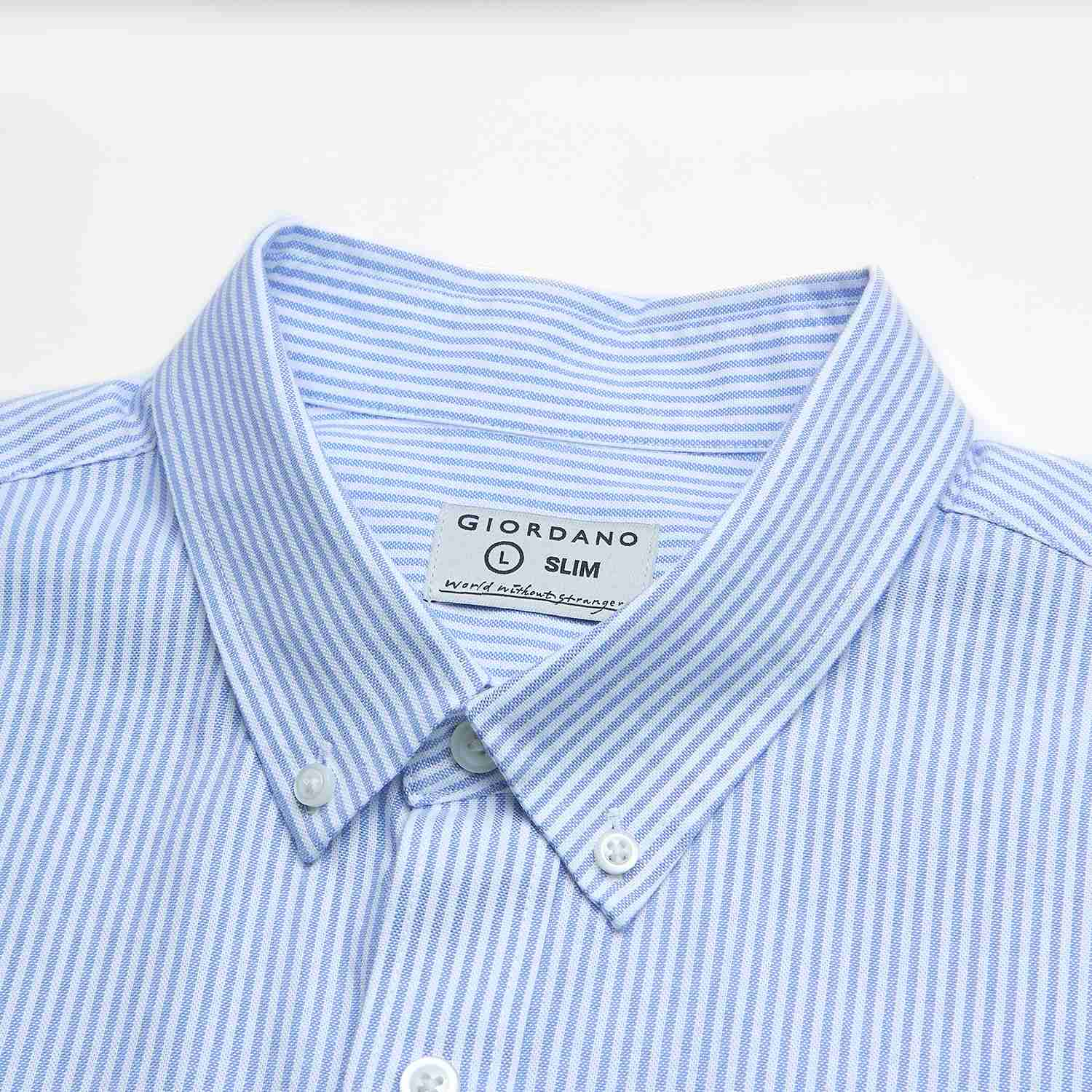 Men's Lion Oxford Slim Short Sleeve Shirt - Image 8