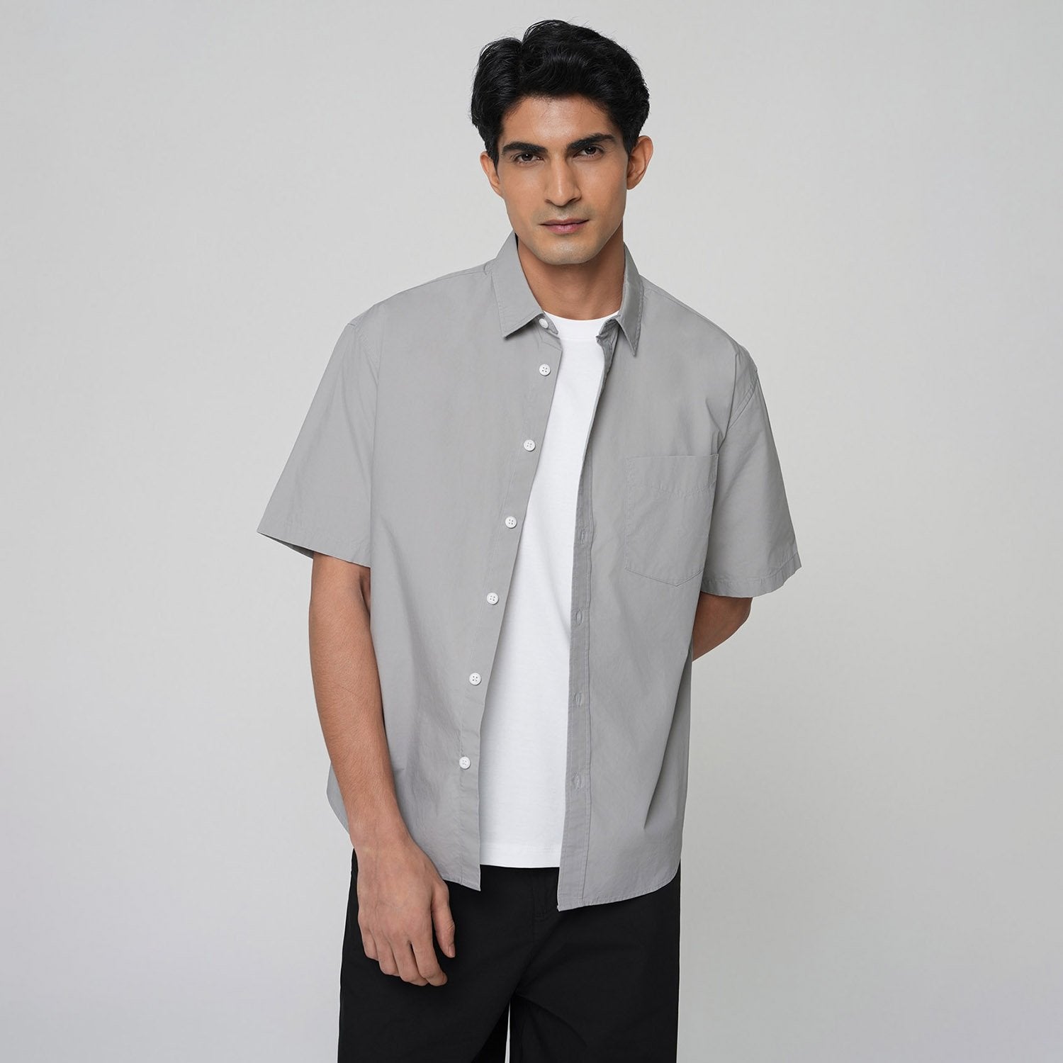 Men's Half  Sleeve Regular Fit Shirt - Image 2