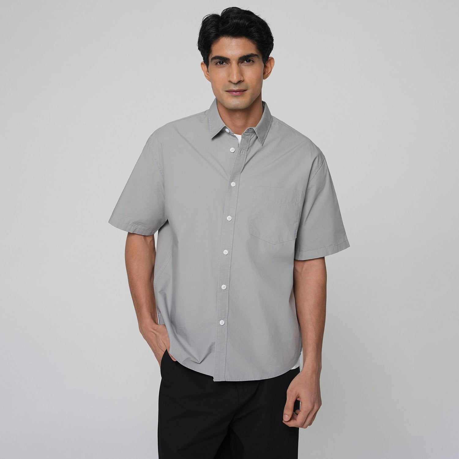 Men's Half  Sleeve Regular Fit Shirt - Image 3