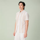 Men's Linen Popplin Shirt - Image 3