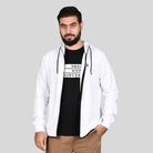 Men's Long Sleeve Slim Embroidery Knit Jacket - Image 1