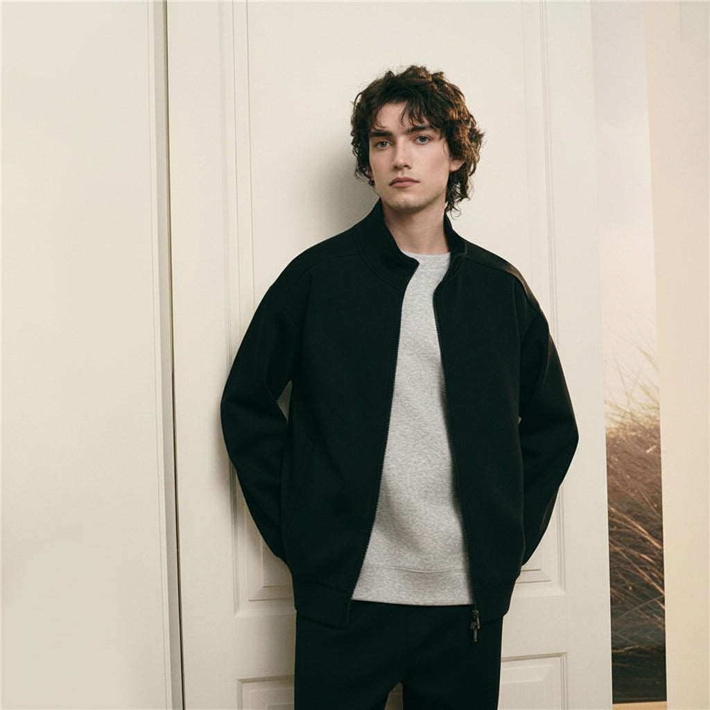 Men's Interlock Full Opening Jacket - Image 7